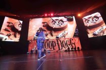 Amerikanischer Rapper Snoop Dogg gastiert auf seiner "Bacc On Death Row, kurz "B.O.D.R""-Tour in der Lanxess-Arena Köln (© Thomas Brill)