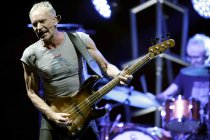 Britische Rock-Musiker Sting gastiert auf seiner "My Songs"-Tour in der Lanxess Arena Köln (© Thomas Brill)