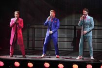 Britische Popband Take That gastiert auf ihrer "III"-Tour in der Lanxess-Arena Köln (© Thomas Brill)