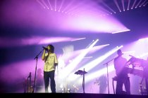 Australische Psychedelic Rock-Band "Tame Impala" gastiert auf ihrer "Deadbeat"-Tour im PSD Bank Dome Düsseldorf (&copy; Thomas Brill)