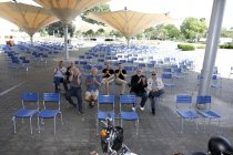 Pressekonferenz zur Eröffnung der Tanzbrunnen-Saison 2021 Open Air Saison am Tanzbrunnen Köln (&copy; Thomas Brill)