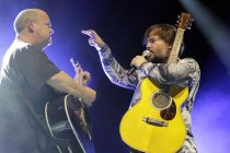 Amerikanische komödiantische Rock-Band Tenacious D gastiert auf ihrer "Old School Acoustic Style"-Tour im Palladium Köln (© Thomas Brill)