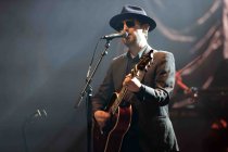 Britische Popgruppe The Divine Comedy gastiert auf ihrer "European"-Tour in der Stadthalle Köln-Mülheim (&copy; Thomas Brill)