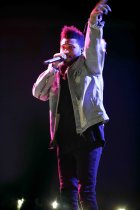 Kanadischer R&B-Musiker Abel Makkonen Tesfaye alias The Weeknd gastiert auf seiner "Starboy"-Tour in der Lanxess-Arena Köln (© Thomas Brill)