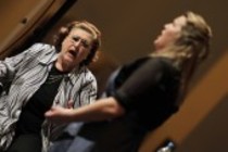 Bulgarische Sopranistin Anna Tomowa-Sintow gibt einen Meisterkurs für das Internationale Opernstudio der Oper Köln im Foyer der Oper Köln (&copy; Thomas Brill)