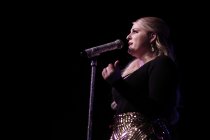 Amerikanische Popsängerin Meghan Trainor gastiert auf ihrer "That Bass"-Tour in der Live Music Hall Köln (&copy; Thomas Brill)