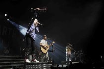 Kanadische Popmusik-Band Walk off the Earth gastiert auf ihrer "Nomad"-Tour im Palladium Köln (© Thomas Brill)