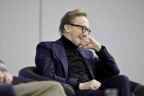 Deutsche Rock-Sänger Marius Müller-Westernhagen und Friedrich Dönhoff sprechen über Westernhagens „Ein Leben der Superlative" im Rahmen der 23. lit.COLOGNE im Kölner StaatenHaus (&copy; Thomas Brill)