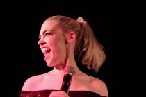 Amerikanische Jazzsängerin Brenna Whitaker gastiert auf ihrer "Brenna Whitaker"-Tour im Luxor Köln (© Thomas Brill)