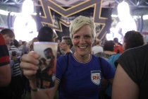 Britischer Rock-Star Robbie Williams gastiert auf seiner "The Heavy Entertainment Show"-Tour in der ESPRIT-Arena Düsseldorf (&copy; Thomas Brill)