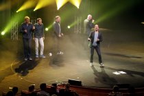 Deutsche Vokal-Pop-Gruppe Wise Guys gastieren auf ihrer "live!"-Tour in der Philharmonie Köln (© Thomas Brill)