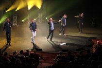 Deutsche Vokal-Pop-Gruppe Wise Guys gastieren auf ihrer "live!"-Tour in der Philharmonie Köln (© Thomas Brill)