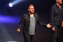 Deutsche Vokal-Pop-Gruppe Wise Guys gastieren auf ihrer "live!"-Tour in der Philharmonie Köln (© Thomas Brill)