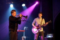 Deutsche Jazz-Musiker Nils Wülker und Arne Jansen gastieren auf ihrer ""Closer"-Duo-Tour in der Kulturkirche Köln (© Thomas Brill)