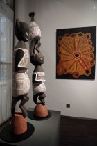 Ausstellung „Wüste – Meer – Schöpfermythen/Aboriginal Art der Spinifex und Yolŋu“ gastiert vom 10. November 2017 bis 4. März 2018 im Rautenstrauch-Joest-Museum Köln (&copy; Thomas Brill)