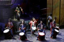 YAMATO - The Drummers of Japan gastieren vom 15. bis 20. Juli 2025 mit ihrer Show "Hito no Chikara" im Rahmen das 36. Kölner Sommerfestival in der Kölner Philharmonie (© Thomas Brill)