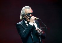 Schweizer Elektropop-Duo Yello gastiert auf seiner "Live 2017!"-Tour in der Lanxess-Arena Köln (© Thomas Brill)