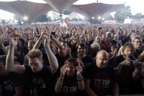 Amerikanische Bluesrock- und Southern Rock-Band ZZ Top gastiert auf ihrer "Hell Raisers"-Tour Open-Air am Tanzbrunnen Köln (© Thomas Brill)