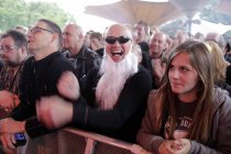 Amerikanische Bluesrock- und Southern Rock-Band ZZ Top gastiert auf ihrer "Futura"-Tour Open-Air am Tanzbrunnen Köln (© Thomas Brill)