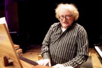 Der niederlndische Keyboarder Jasper van't Hof, der amerikanische Schlagzeuger Joey Baron und der deutsche Trompeter Markus Stockhausen gastierten in der Philharmonie Kln (© Thomas Brill)