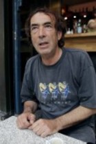 Österreichische Liedermacher Hubert von Goisern im Interview bezüglich seines neuen Albums "ENTWEDERundODER" im Campi im Funkhaus Köln (&copy; Thomas Brill)